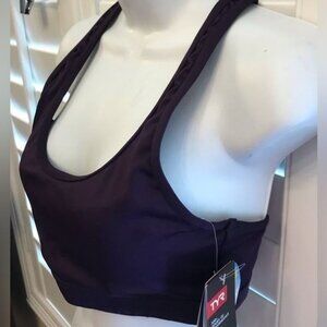 TYR Womens Purple Racerback Sports Bra Size M, NWT